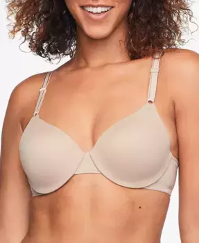 Warners This Is Not A Bra Бюстгальтер с мягкой чашкой на косточках и легкой подкладкой для футболки 1593 Warner's, коричневый