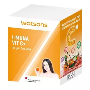 Watsons I-Muna Vit C+ (Добавка ) 10 пакетиков, orange Powder