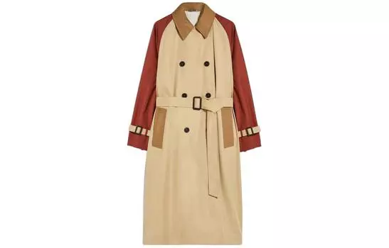 WEEKEND MaxMara Женский тренчкот цвета хаки