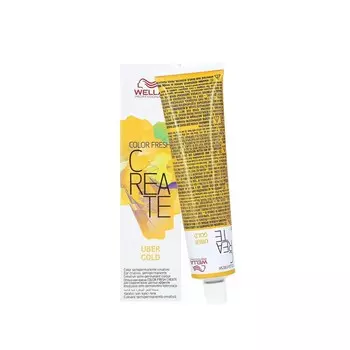 Wella Professionals, Color Fresh Create, Пастельная краска для волос (UBER GOLD), 60 мл