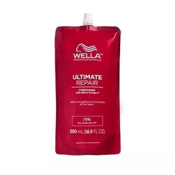 Wella Professionals Ultimate Repair Conditioner Глубоко питательный для поврежденных волос, сменная упаковка 16,9 унций