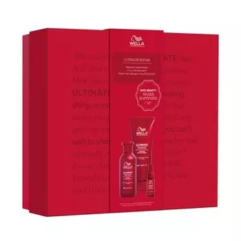 Wella Professionals Ultimate Repair Gift Box Шампунь 250 мл Кондиционер 200 мл Miracle Hair Rescue 30 мл