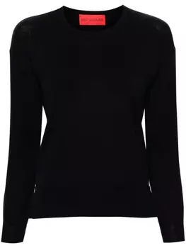 Wild Cashmere джемпер Cleo с круглым вырезом, синий