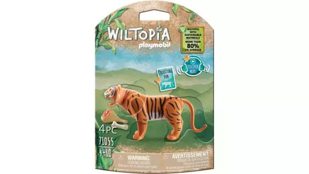 Wiltopia тигр Playmobil