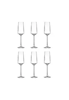 WINE & DINE 6 бокалов для шампанского 250 мл BUTLERS, прозрачный