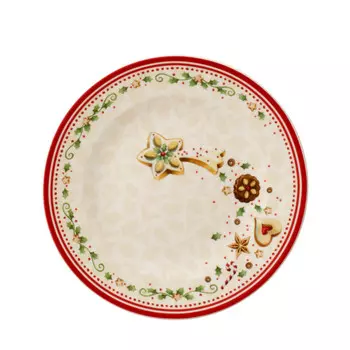 Winter Bakery Delight - For Me Тарелка для завтрака падающая звезда 22 см Villeroy & Boch, красочный