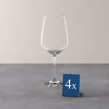 виво | Villeroy & Boch Group Voice Basic Glass Набор бокалов для красного вина, 4 шт Villeroy & Boch, прозрачный