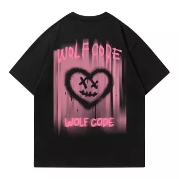 Wolf Code Футболка унисекс, Черный