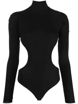 Wolford боди Alida String из коллаборации с N21, черный