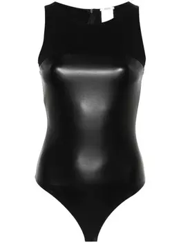 Wolford боди без рукавов, черный