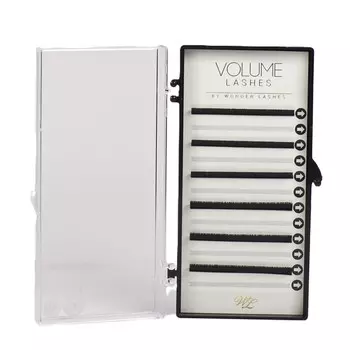 Wonder Lashes, Короткие ресницы Микс D 0,10, 6-7 мм