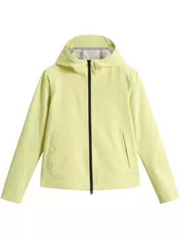 Woolrich бомбер на молнии, желтый