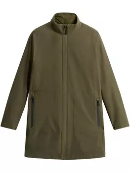 Woolrich двухслойный тренч 2IN1, зеленый