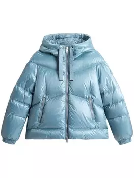 Woolrich короткий пуховик Aliquippa, синий
