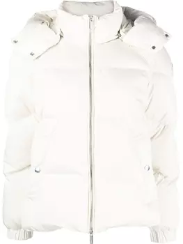 Woolrich короткий пуховик Alsea, белый