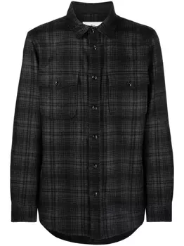 Woolrich куртка-рубашка Alaskan Melton, серый