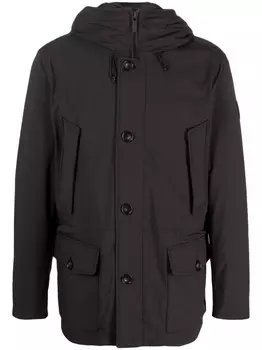 Woolrich парка Arctic с капюшоном, черный