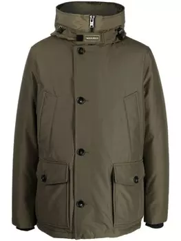 Woolrich парка Arctic с капюшоном, зеленый