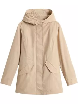 Woolrich парка с капюшоном, нейтральный