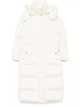 Woolrich плащ Aurora, белый