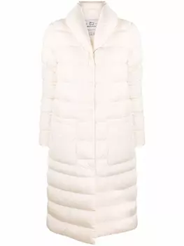 Woolrich пуховик на кнопках, белый