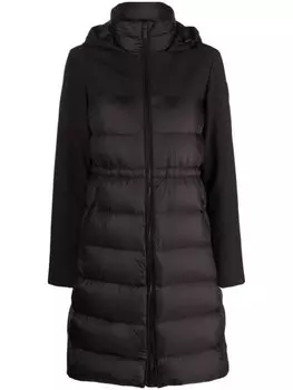 Woolrich пуховик с капюшоном, черный