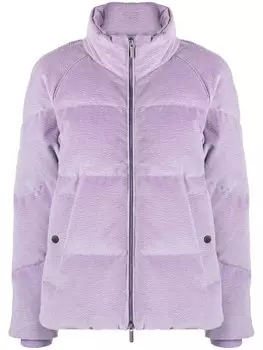 Woolrich вельветовый пуховик Minehart, фиолетовый
