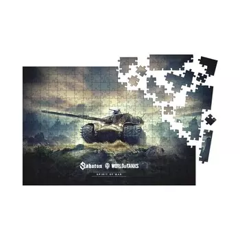 World of Tanks & Sabaton - Пазл Spirit of War 1000 деталей (ОГРАНИЧЕННЫЙ ВЫПУСК)