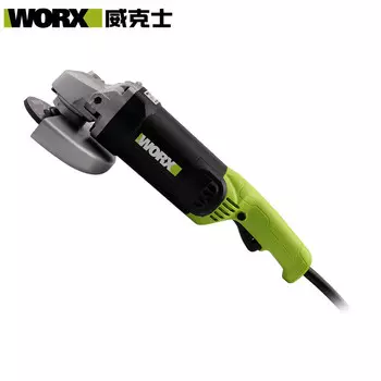 WORX WU729, мощная угловая шлифовальная машина, многофункциональная шлицевая шлифовальная машина с добавлением воды, электроинструмент для полировки и шлифования