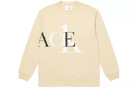 X Calvin Klein Лонгслив PALACE, желтый
