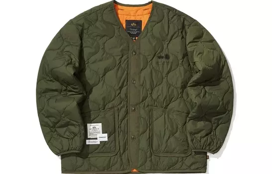 X Fingercrox Пуховик унисекс Alpha Industries, Black BKX