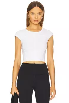 X fp movement темпо рубчатая детская футболка Free People, white