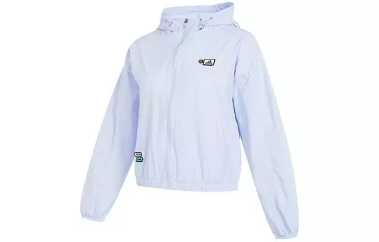 X SEEBIN Совместная куртка SS23 женская Blue Dawn Adidas
