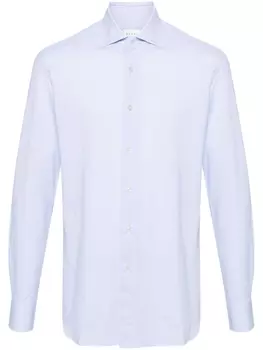 Xacus рубашка Active с косым воротником, синий