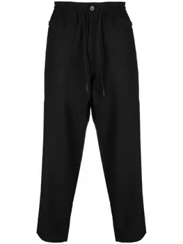 Y-3 брюки прямого кроя, черный