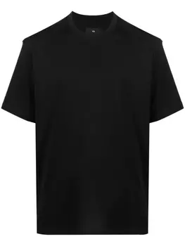 Y-3 футболка с логотипом, черный