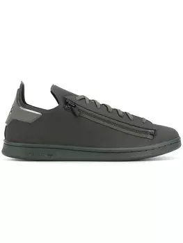 Y-3 кеды со шнуровкой, зеленый