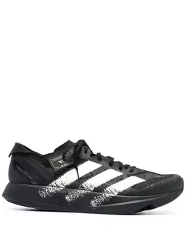 Y-3 кроссовки с полосками, черный