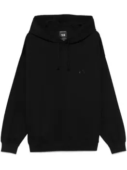 Y-3 махровое худи, черный