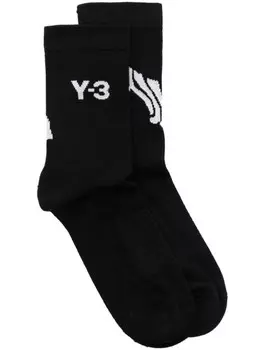Y-3 носки с логотипом из коллаборации с adidas, черный
