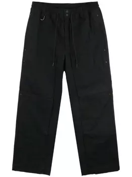 Y-3 прямые брюки, черный