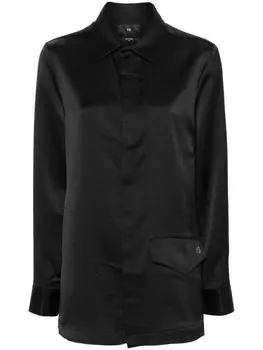 Y-3 рубашка с логотипом, черный