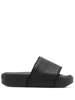 Y-3 шлепанцы на платформе, черный