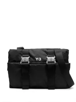 Y-3 сумка через плечо из коллаборации с adidas, черный