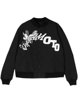 Y-3 утепленный бомбер Team, черный