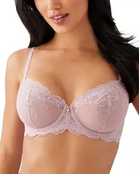 Яркий эффектный бюстгальтер на косточках Vivid Attraction Wacoal, розовый