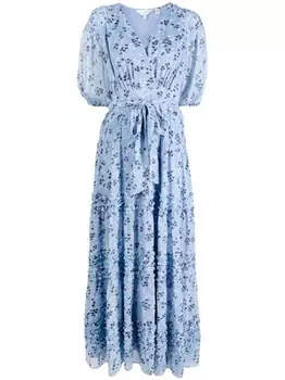 Ярусное платье Blakeli Ted Baker, синий