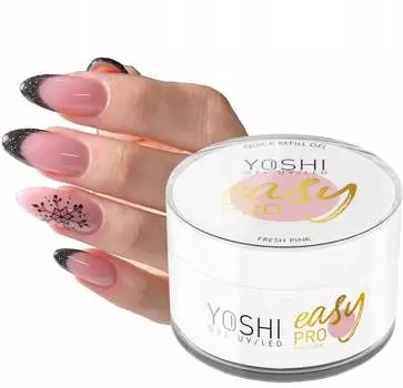 Yoshi Easy Pro Builder Gel Uv Led Fresh Pink 15 г