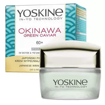 Yoskine Крем для лица Okinawa Green Caviar дневной и ночной 60+ 50мл