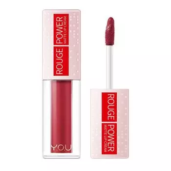 You Матовый крем для губ Y.O.U Rouge Power Matte Lip Cream 4,5г. R476 Страсть, R Passion
